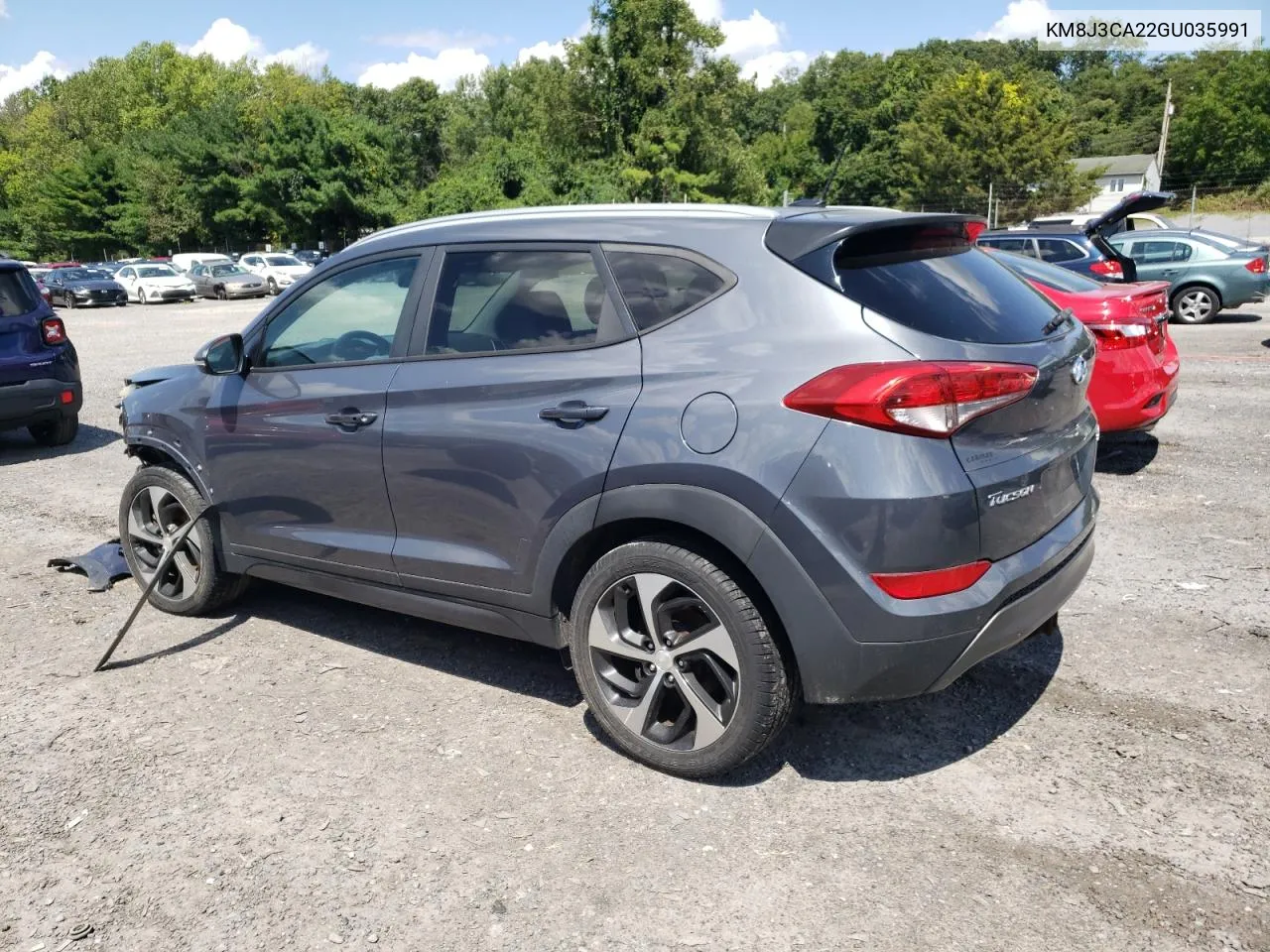 2016 Hyundai Tucson Limited VIN: KM8J3CA22GU035991 Lot: 66679714