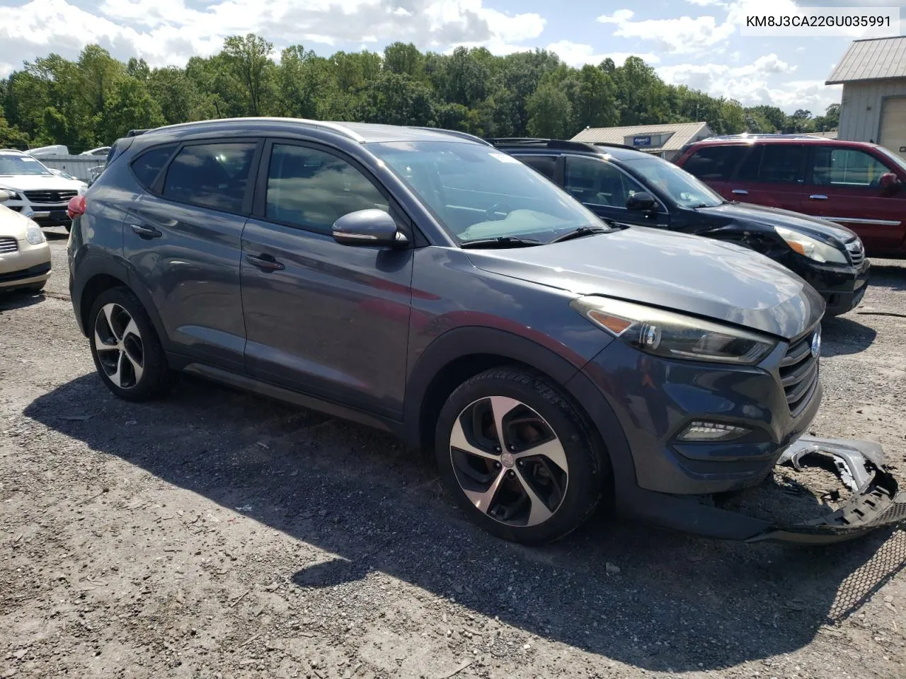 2016 Hyundai Tucson Limited VIN: KM8J3CA22GU035991 Lot: 66679714