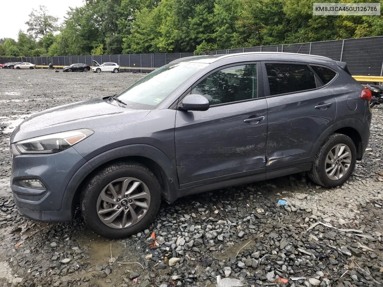 2016 Hyundai Tucson Limited VIN: KM8J3CA45GU126786 Lot: 66729904