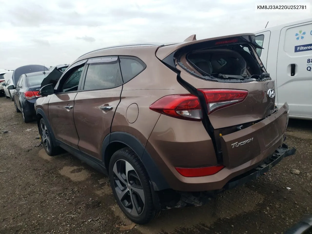 2016 Hyundai Tucson Limited VIN: KM8J33A22GU252781 Lot: 67671724