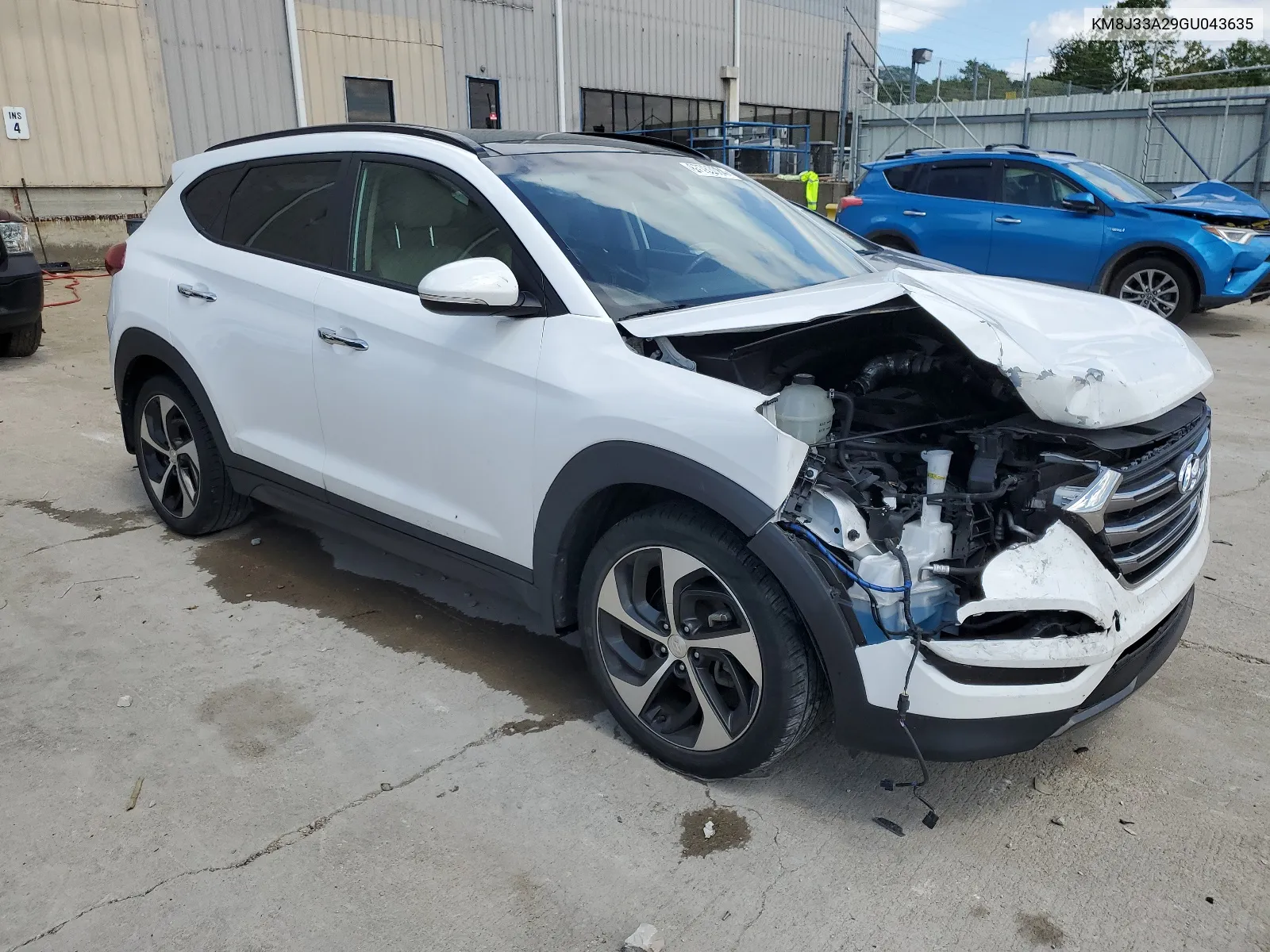 2016 Hyundai Tucson Limited VIN: KM8J33A29GU043635 Lot: 67783084