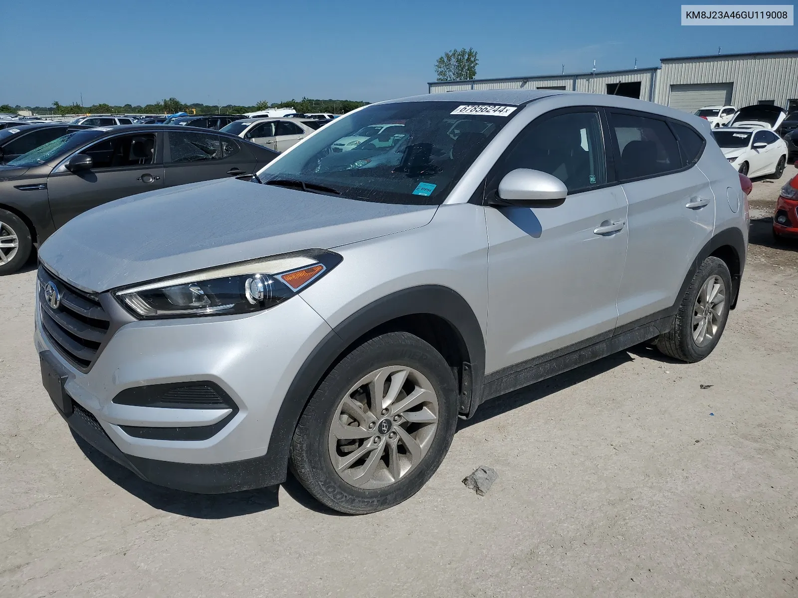 2016 Hyundai Tucson Se VIN: KM8J23A46GU119008 Lot: 67856244