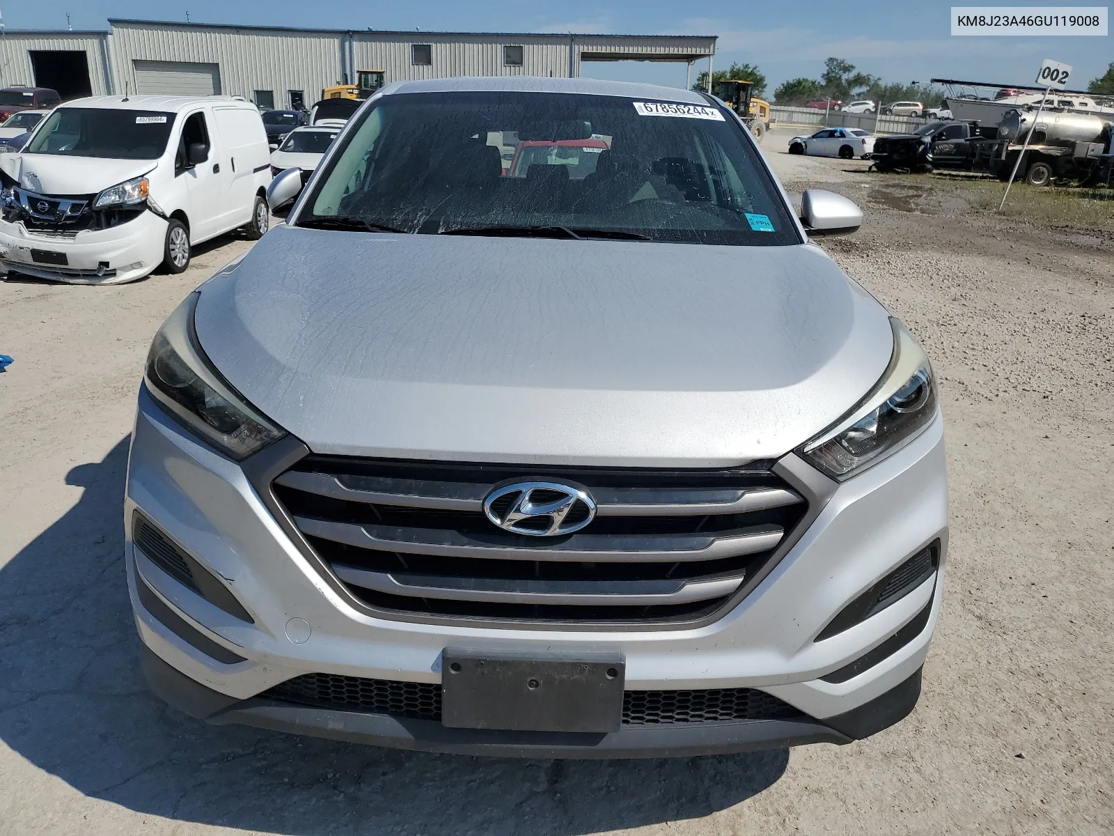 2016 Hyundai Tucson Se VIN: KM8J23A46GU119008 Lot: 67856244