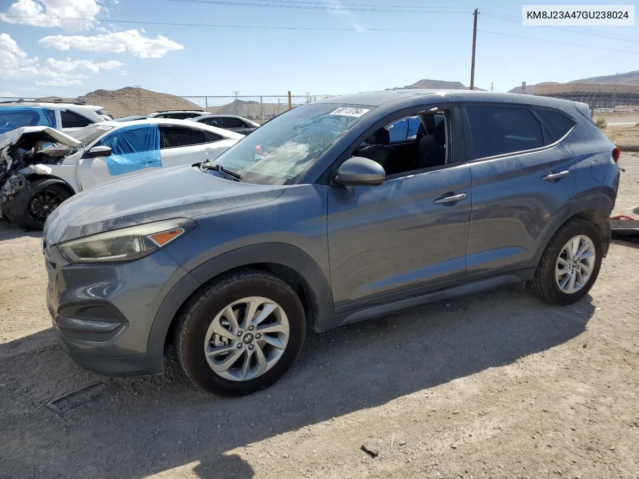 2016 Hyundai Tucson Se VIN: KM8J23A47GU238024 Lot: 68113764