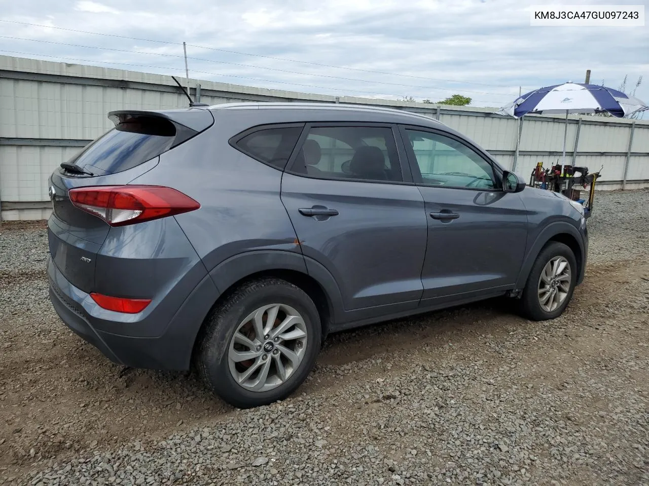 2016 Hyundai Tucson Limited VIN: KM8J3CA47GU097243 Lot: 68845404