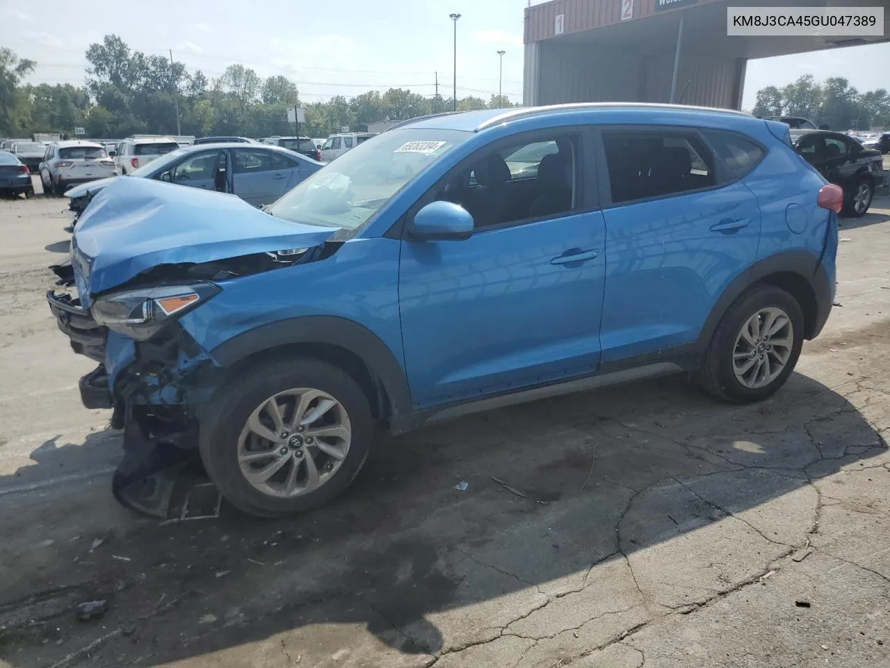 2016 Hyundai Tucson Limited VIN: KM8J3CA45GU047389 Lot: 69263204