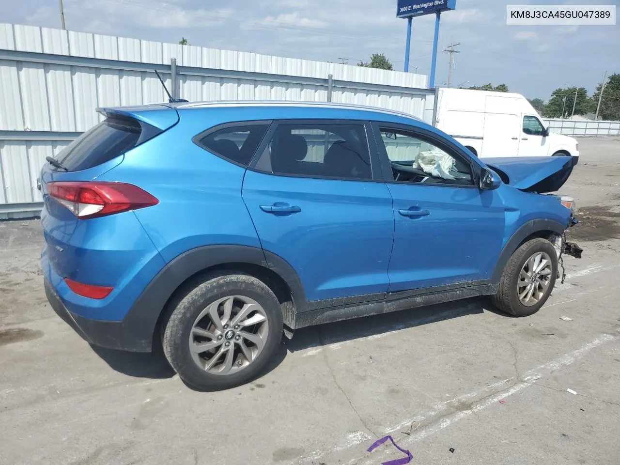 2016 Hyundai Tucson Limited VIN: KM8J3CA45GU047389 Lot: 69263204