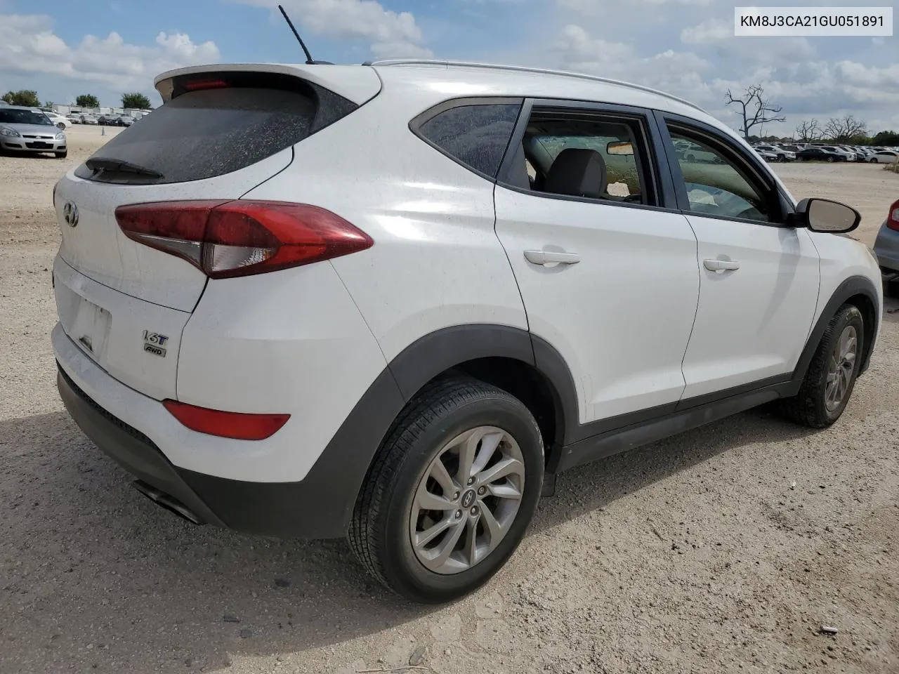 2016 Hyundai Tucson Limited VIN: KM8J3CA21GU051891 Lot: 69274024