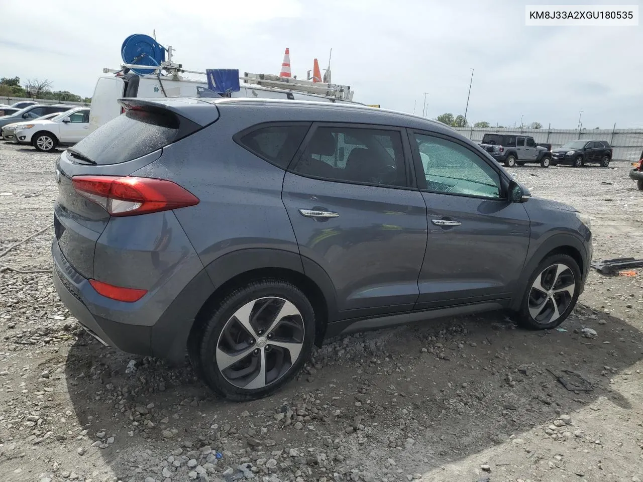 2016 Hyundai Tucson Limited VIN: KM8J33A2XGU180535 Lot: 69808284