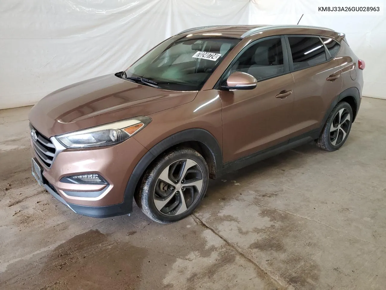 2016 Hyundai Tucson Limited VIN: KM8J33A26GU028963 Lot: 70240724