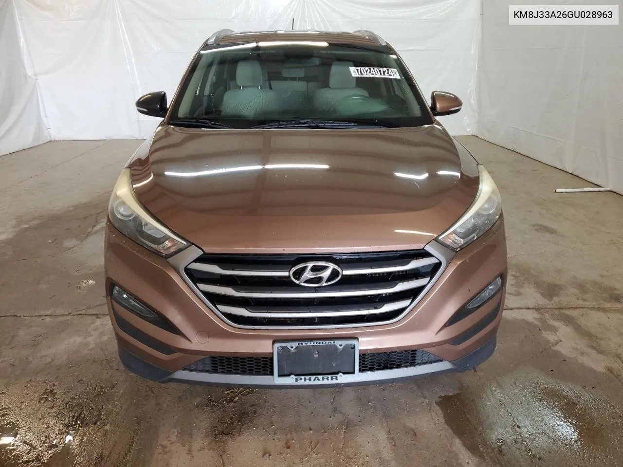 2016 Hyundai Tucson Limited VIN: KM8J33A26GU028963 Lot: 70240724