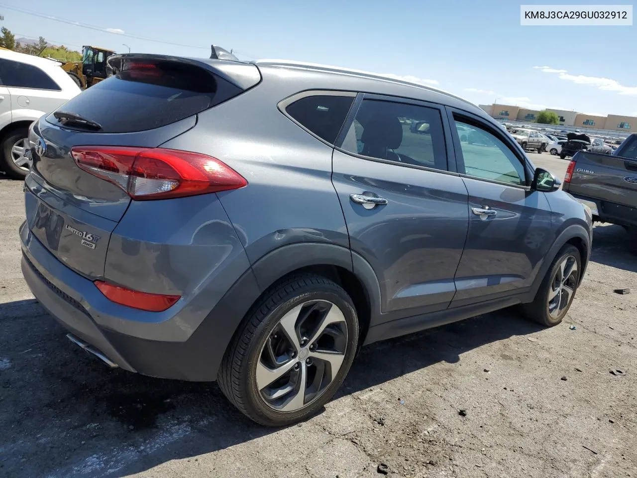 2016 Hyundai Tucson Limited VIN: KM8J3CA29GU032912 Lot: 70356004