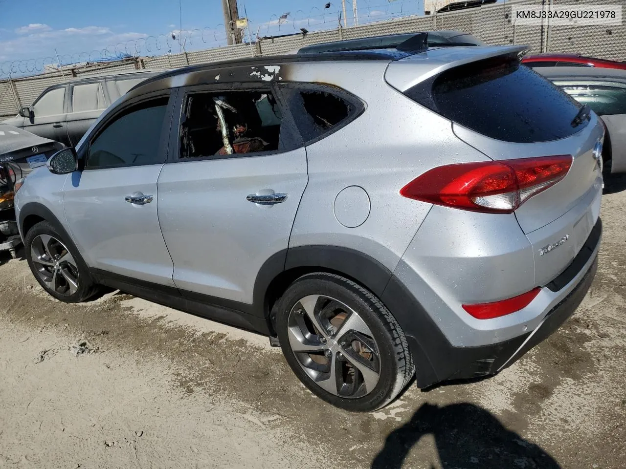 2016 Hyundai Tucson Limited VIN: KM8J33A29GU221978 Lot: 70540584