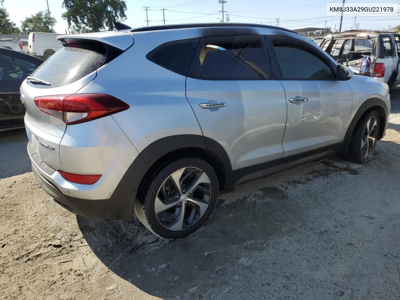 2016 Hyundai Tucson Limited VIN: KM8J33A29GU221978 Lot: 70540584