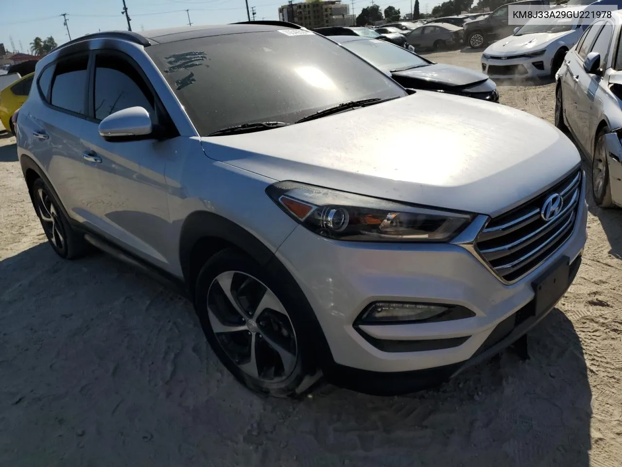 2016 Hyundai Tucson Limited VIN: KM8J33A29GU221978 Lot: 70540584