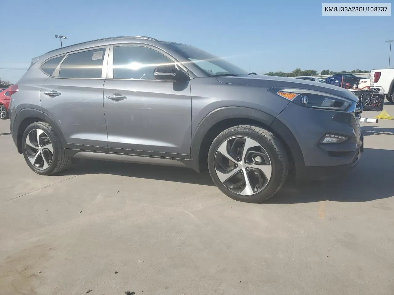 2016 Hyundai Tucson Limited VIN: KM8J33A23GU108737 Lot: 71612284