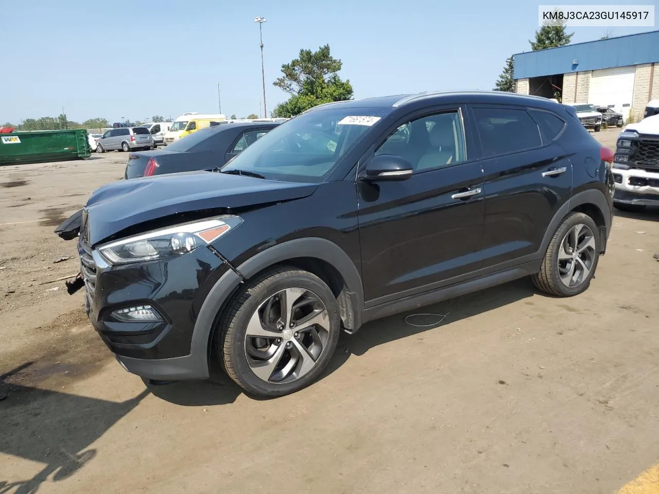 2016 Hyundai Tucson Limited VIN: KM8J3CA23GU145917 Lot: 71661574