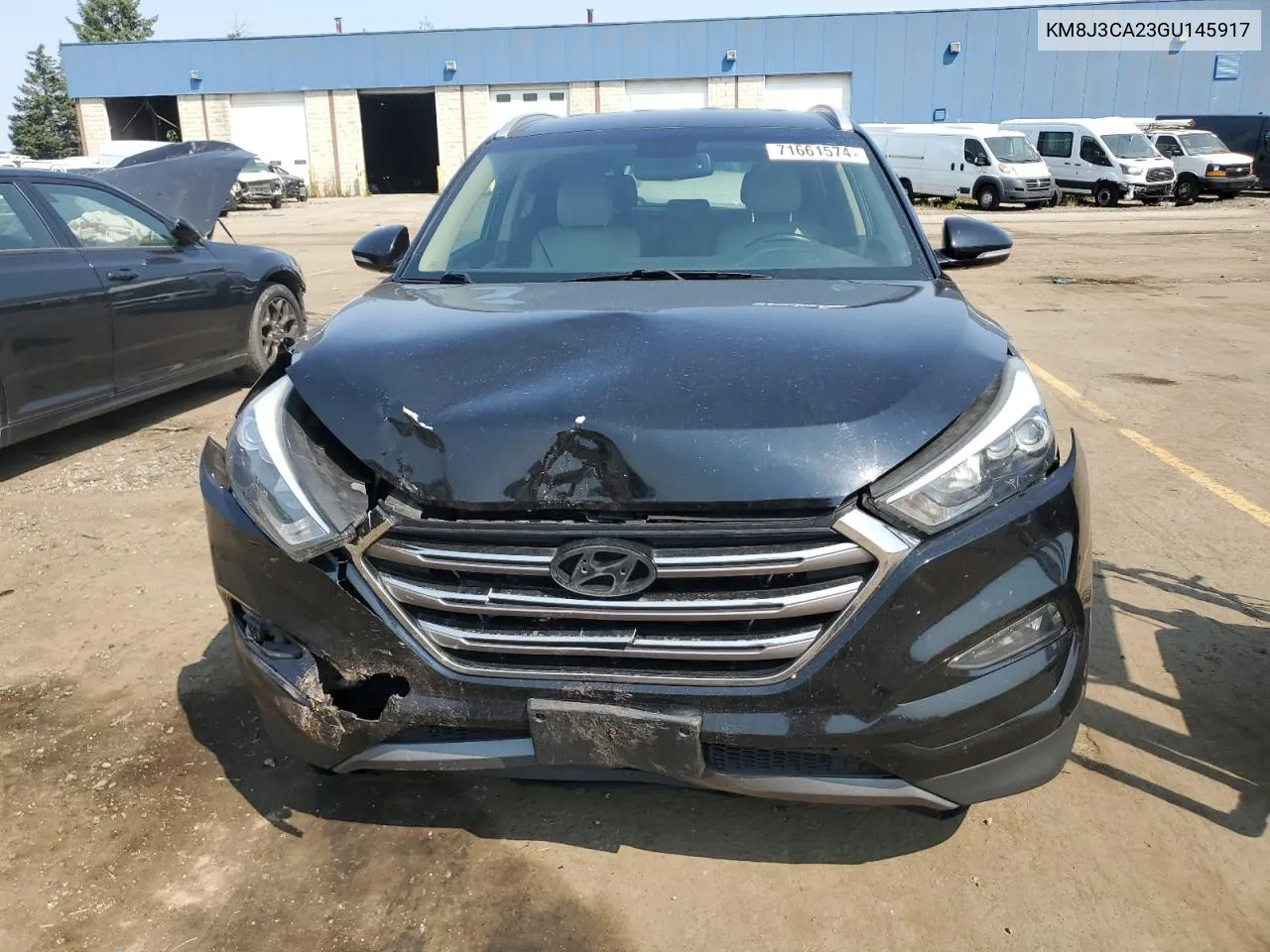 2016 Hyundai Tucson Limited VIN: KM8J3CA23GU145917 Lot: 71661574