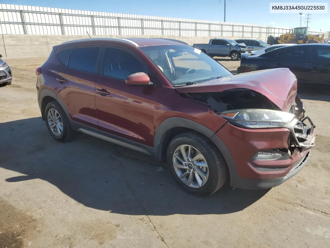 2016 Hyundai Tucson Limited VIN: KM8J33A45GU225530 Lot: 72259954