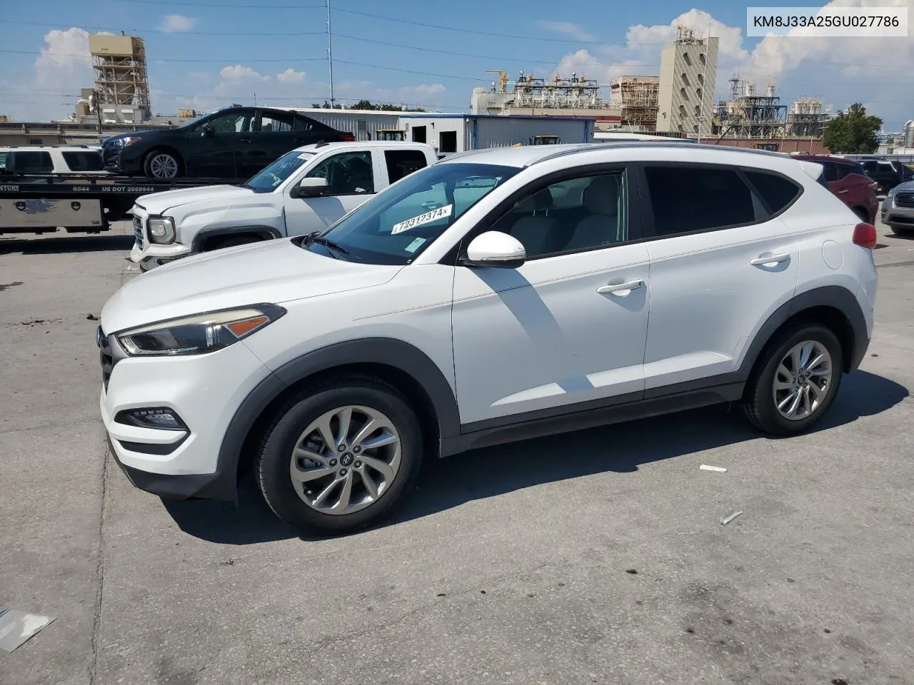 2016 Hyundai Tucson Limited VIN: KM8J33A25GU027786 Lot: 72312374