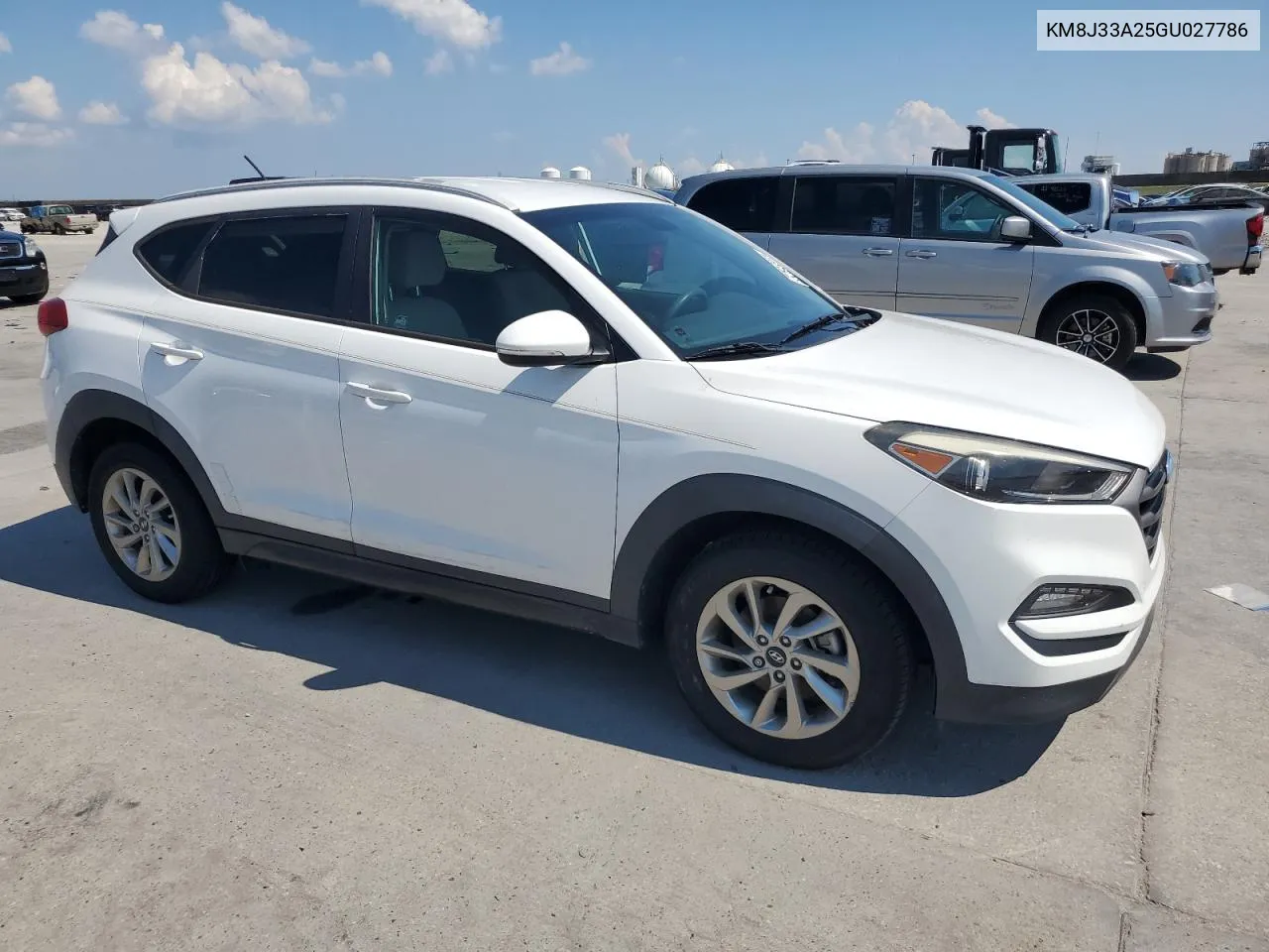 2016 Hyundai Tucson Limited VIN: KM8J33A25GU027786 Lot: 72312374