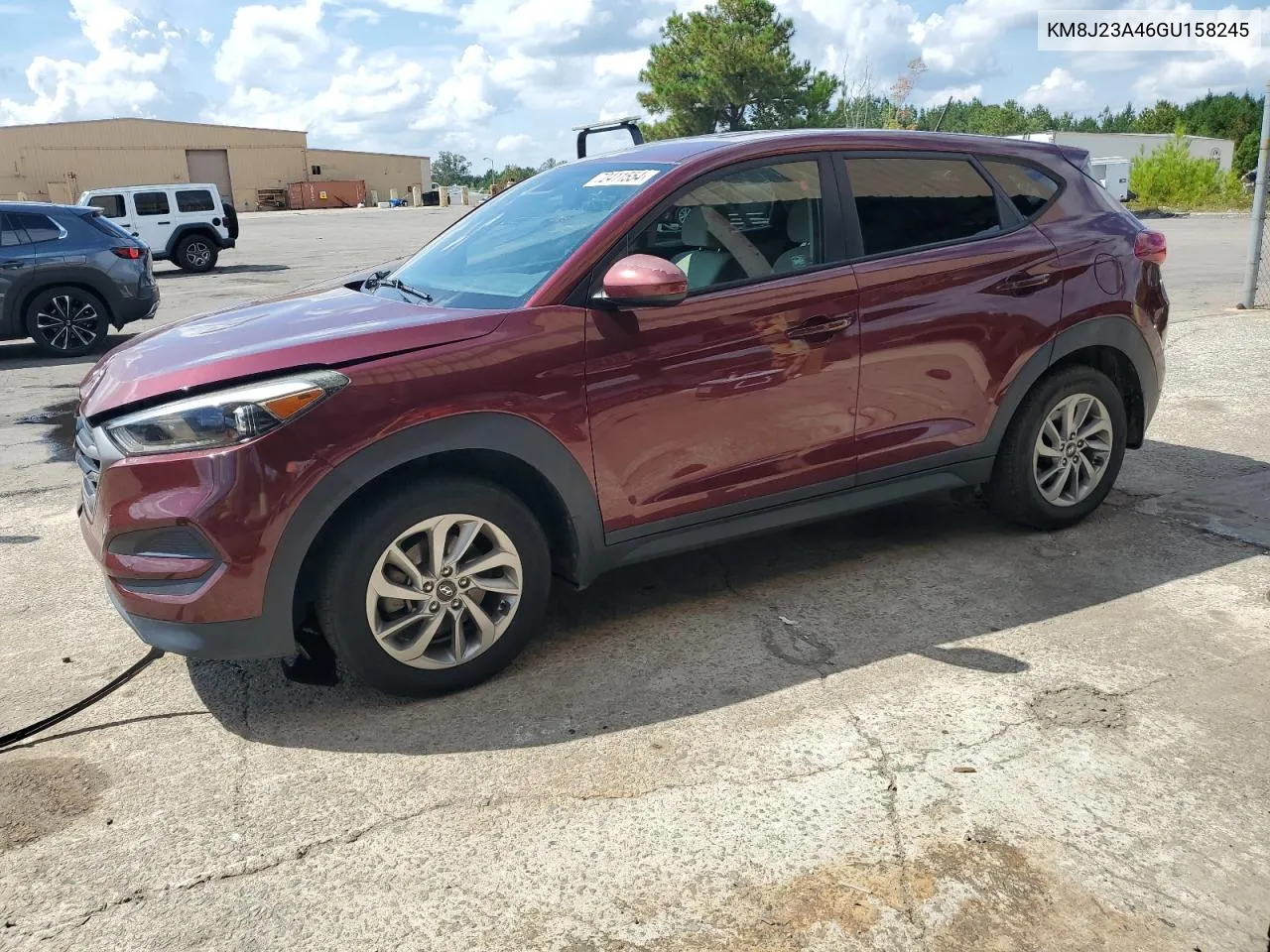 2016 Hyundai Tucson Se VIN: KM8J23A46GU158245 Lot: 72411554