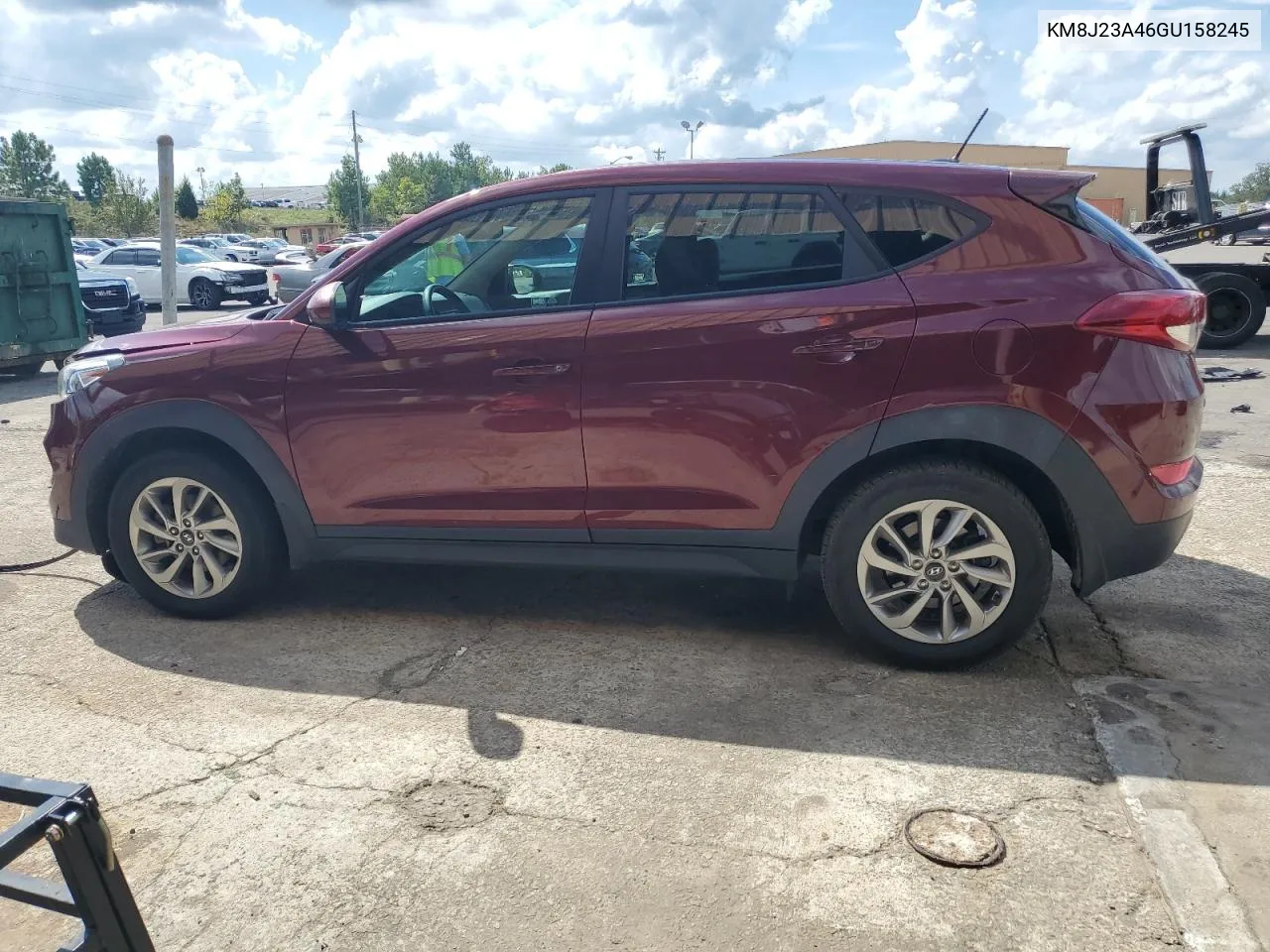 2016 Hyundai Tucson Se VIN: KM8J23A46GU158245 Lot: 72411554