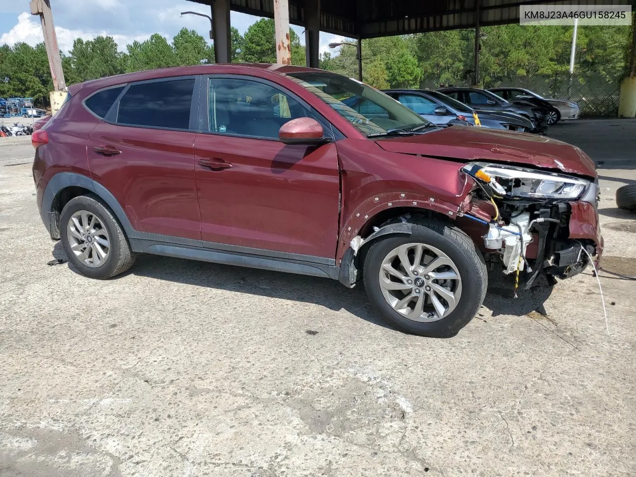 2016 Hyundai Tucson Se VIN: KM8J23A46GU158245 Lot: 72411554