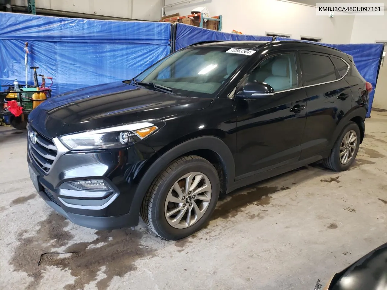 2016 Hyundai Tucson Limited VIN: KM8J3CA45GU097161 Lot: 72653564