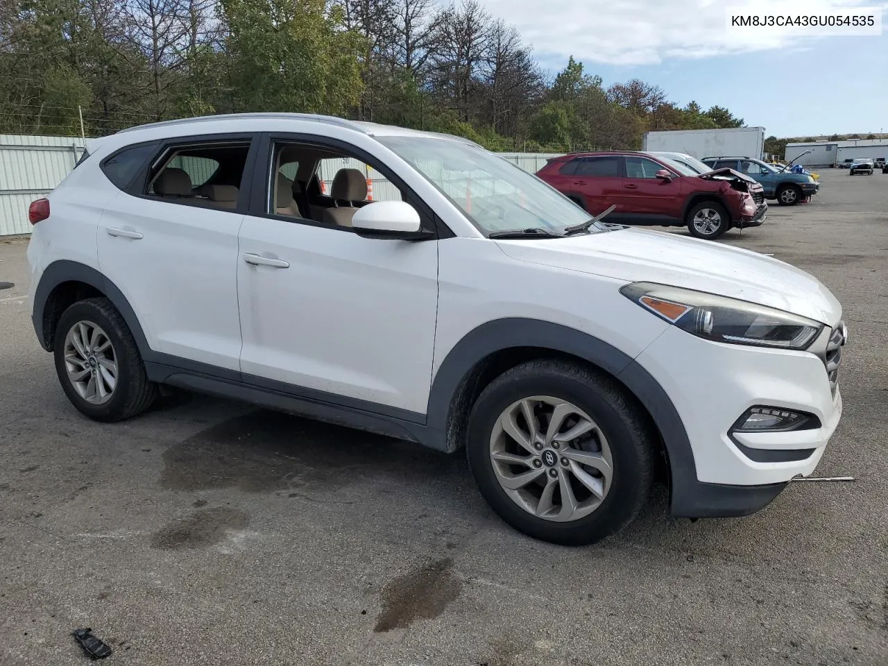 2016 Hyundai Tucson Limited VIN: KM8J3CA43GU054535 Lot: 72742714