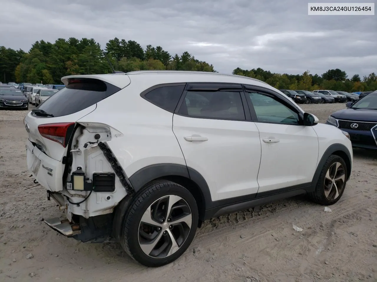 2016 Hyundai Tucson Limited VIN: KM8J3CA24GU126454 Lot: 72887434