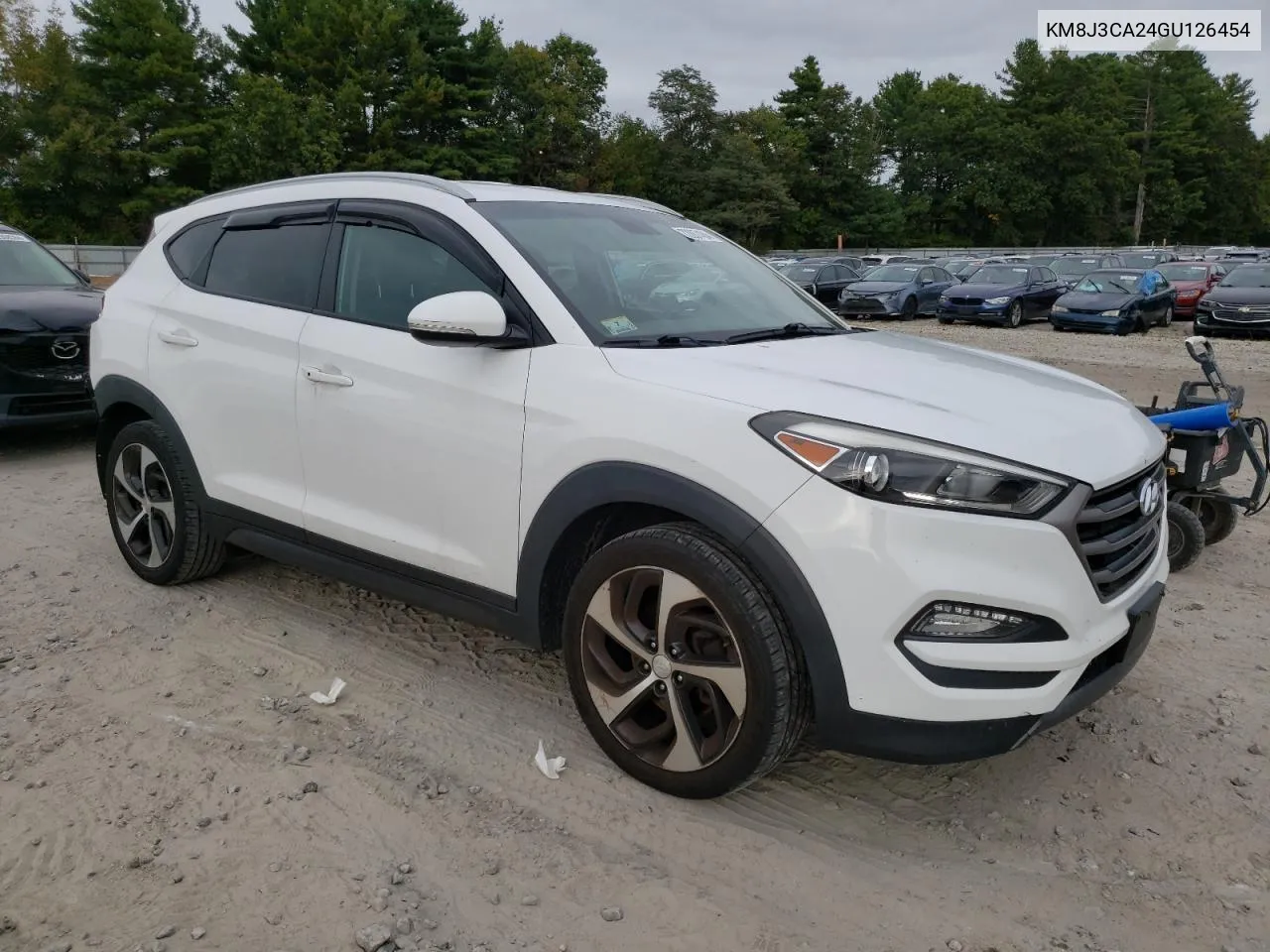 2016 Hyundai Tucson Limited VIN: KM8J3CA24GU126454 Lot: 72887434