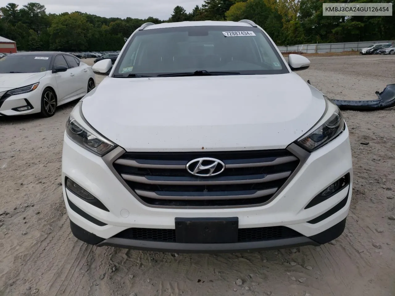 2016 Hyundai Tucson Limited VIN: KM8J3CA24GU126454 Lot: 72887434