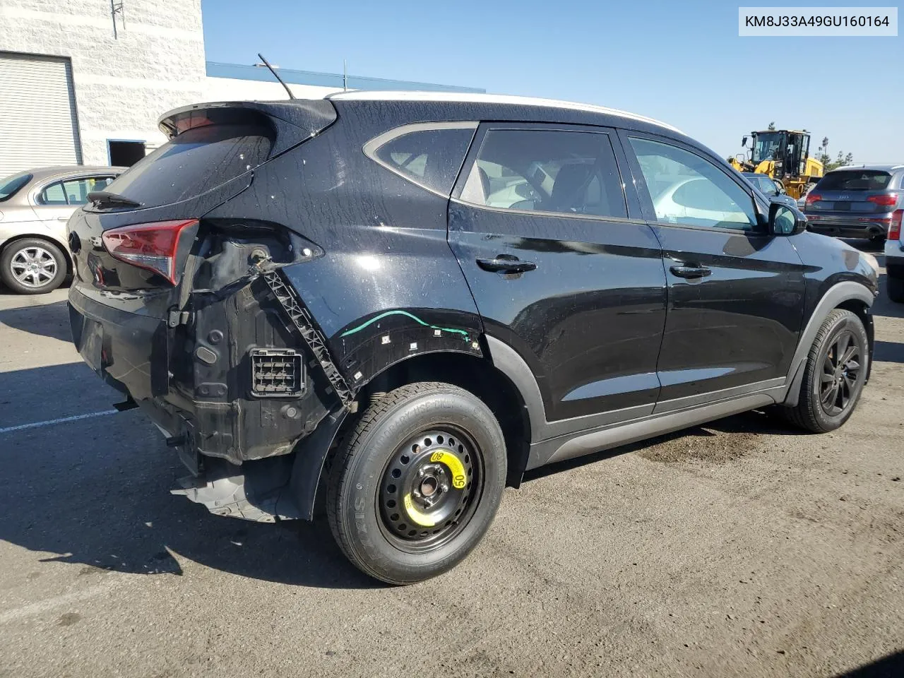 2016 Hyundai Tucson Limited VIN: KM8J33A49GU160164 Lot: 73246404