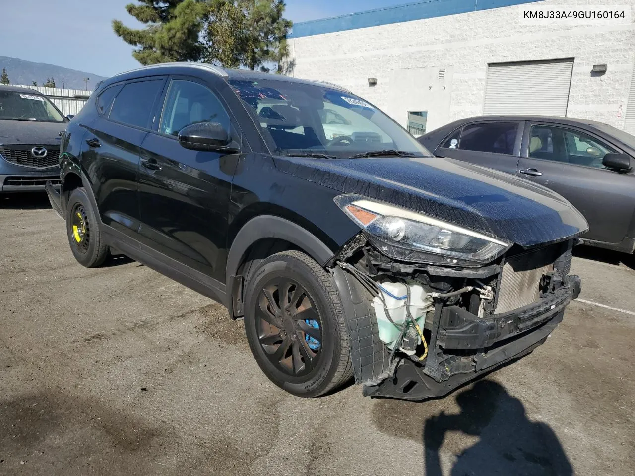 2016 Hyundai Tucson Limited VIN: KM8J33A49GU160164 Lot: 73246404