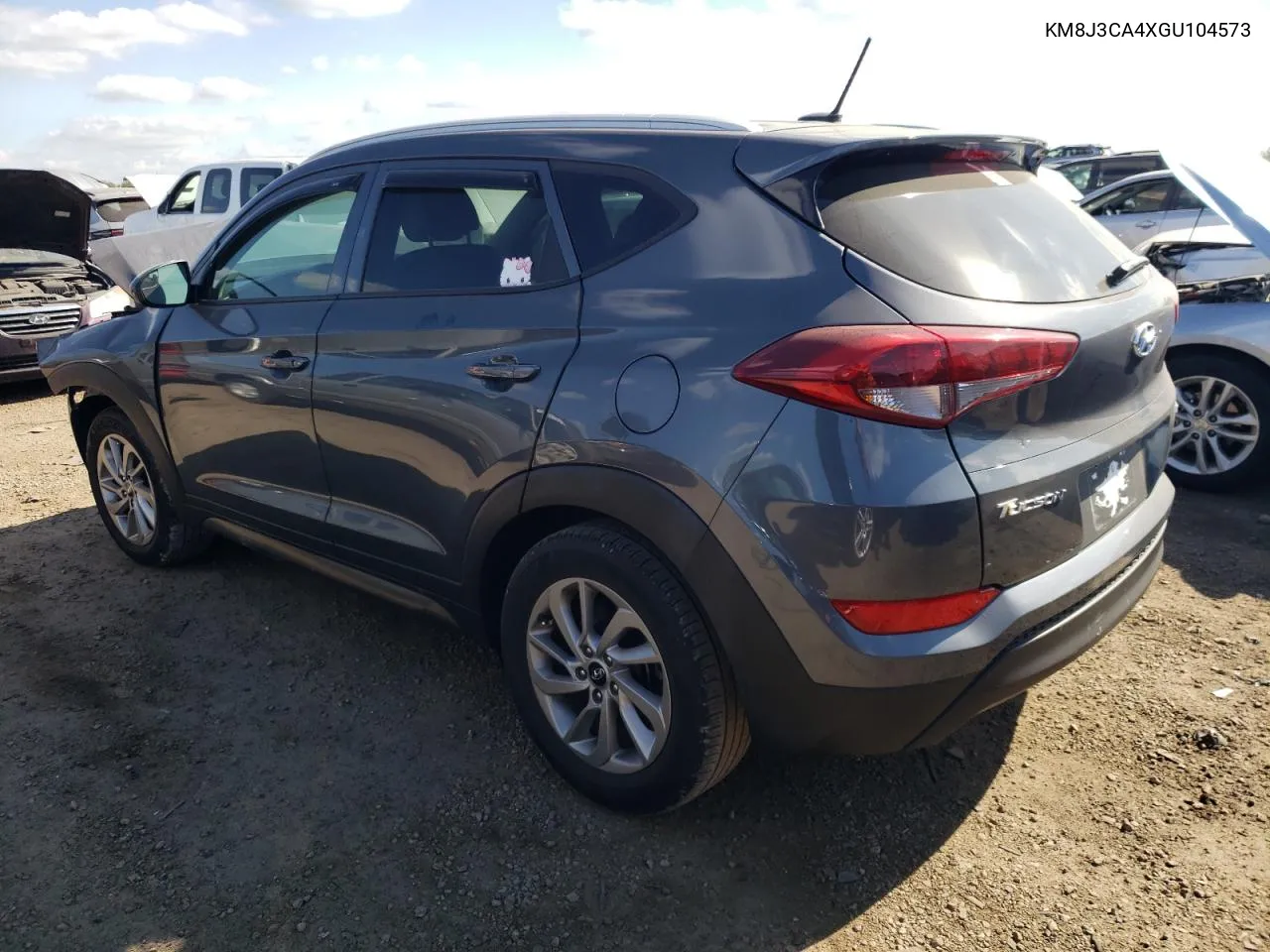 2016 Hyundai Tucson Limited VIN: KM8J3CA4XGU104573 Lot: 73250284