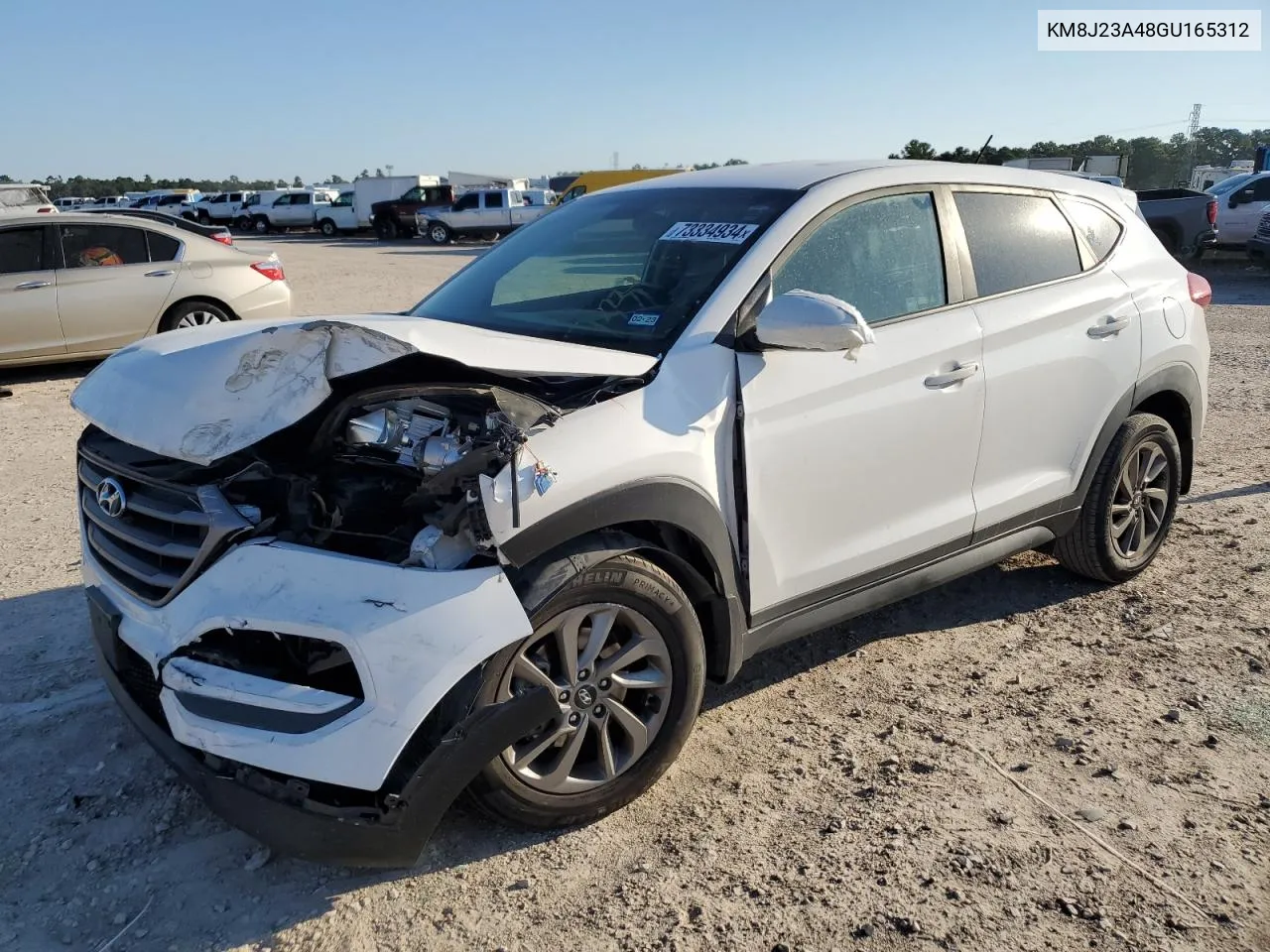 2016 Hyundai Tucson Se VIN: KM8J23A48GU165312 Lot: 73334934