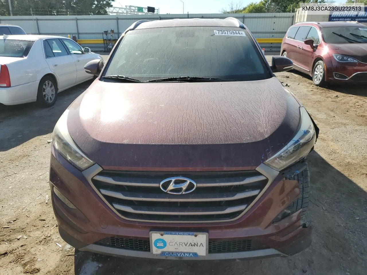 2016 Hyundai Tucson Limited VIN: KM8J3CA23GU222513 Lot: 73575944