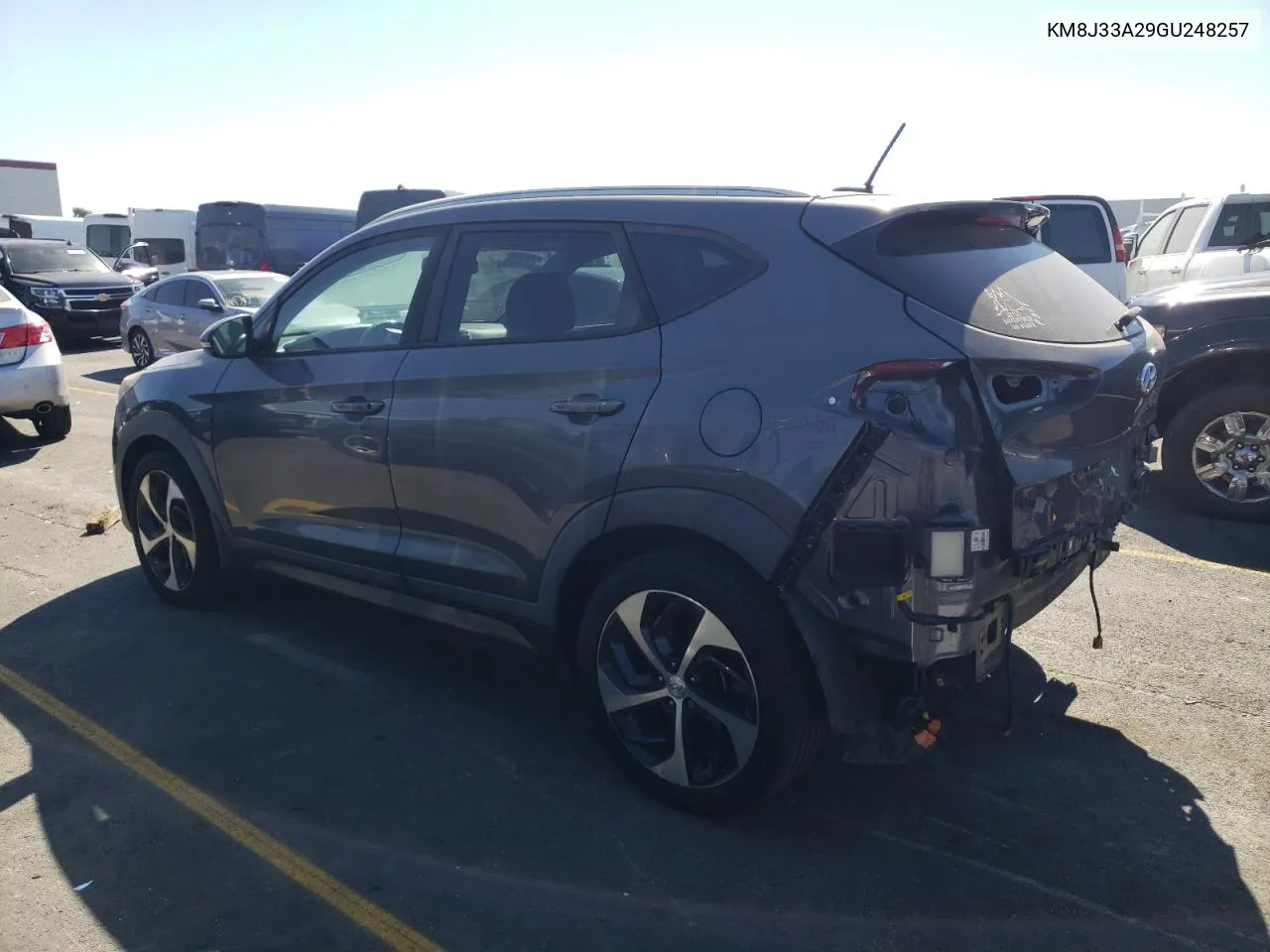 2016 Hyundai Tucson Limited VIN: KM8J33A29GU248257 Lot: 73685594