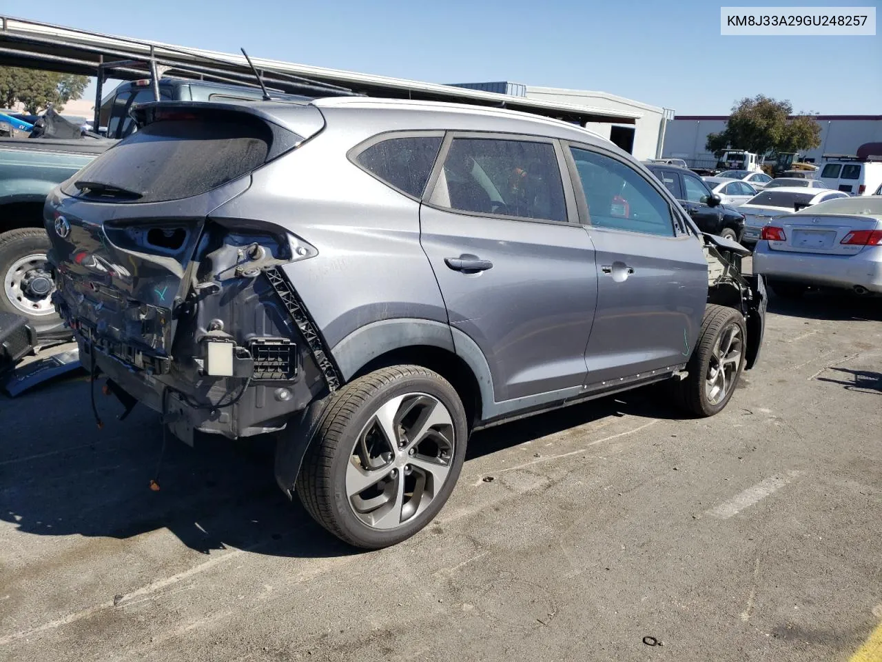 2016 Hyundai Tucson Limited VIN: KM8J33A29GU248257 Lot: 73685594