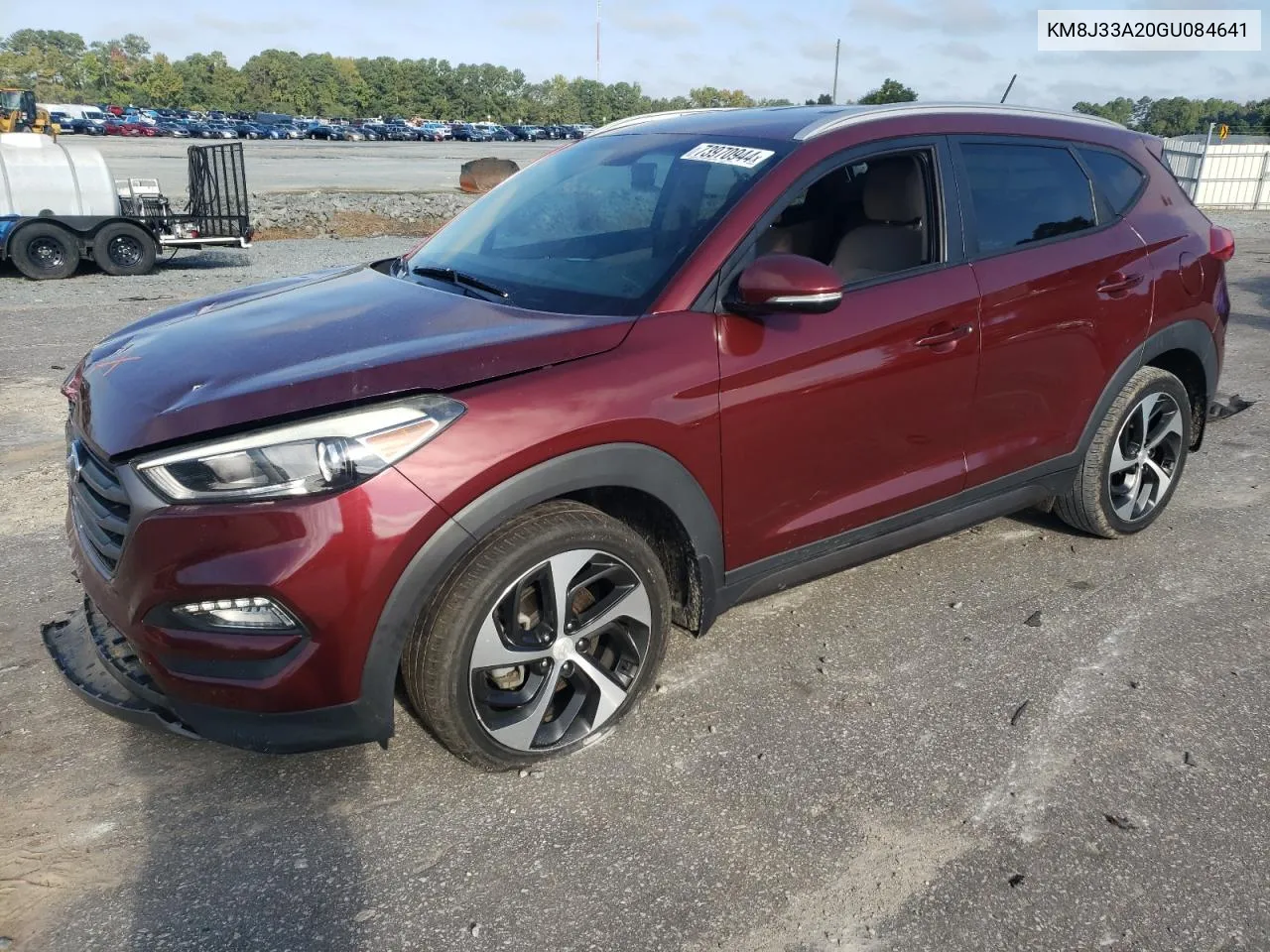 2016 Hyundai Tucson Limited VIN: KM8J33A20GU084641 Lot: 73970944