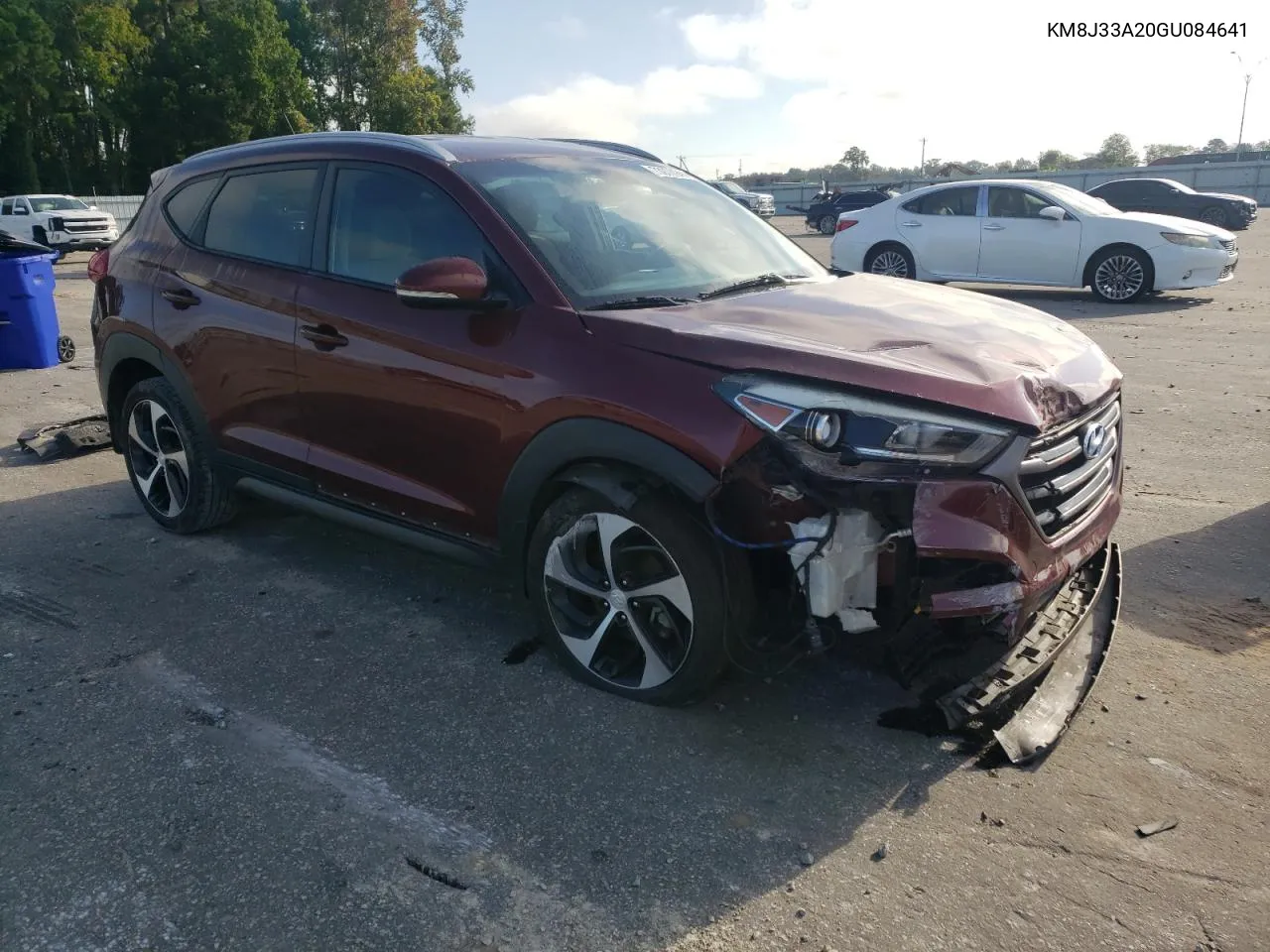 2016 Hyundai Tucson Limited VIN: KM8J33A20GU084641 Lot: 73970944