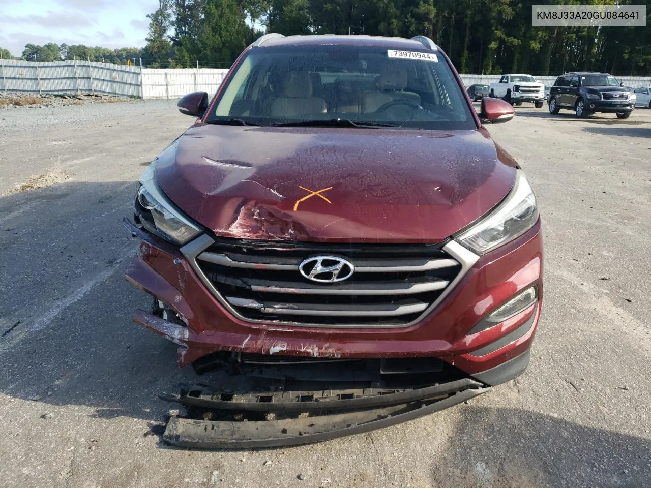 2016 Hyundai Tucson Limited VIN: KM8J33A20GU084641 Lot: 73970944