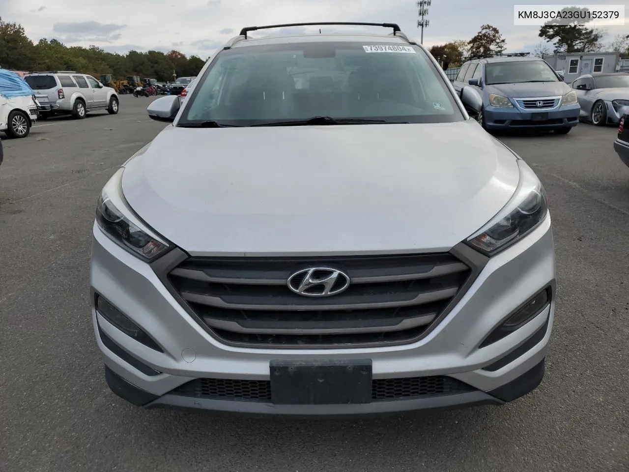 2016 Hyundai Tucson Limited VIN: KM8J3CA23GU152379 Lot: 73974804