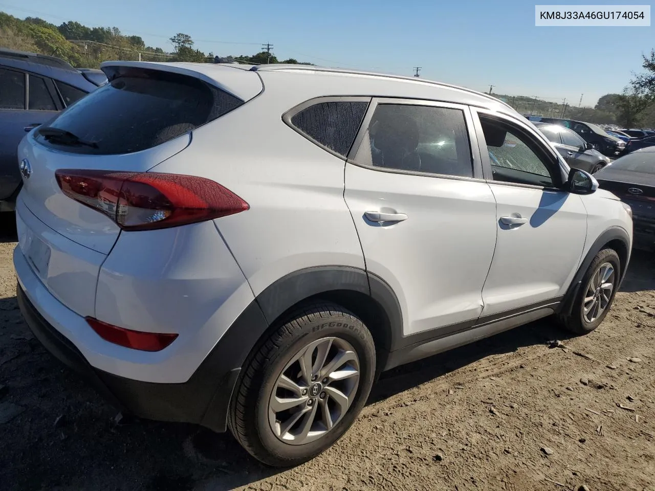 2016 Hyundai Tucson Limited VIN: KM8J33A46GU174054 Lot: 74135654