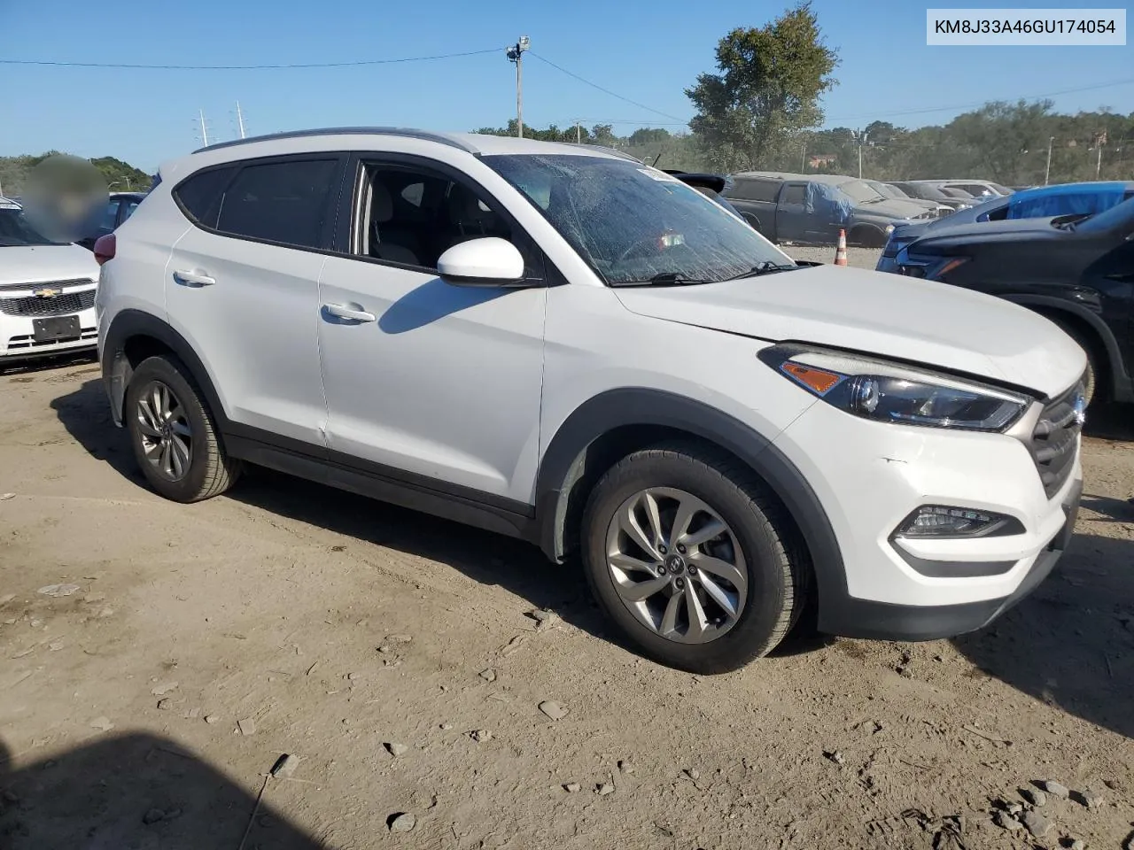 2016 Hyundai Tucson Limited VIN: KM8J33A46GU174054 Lot: 74135654