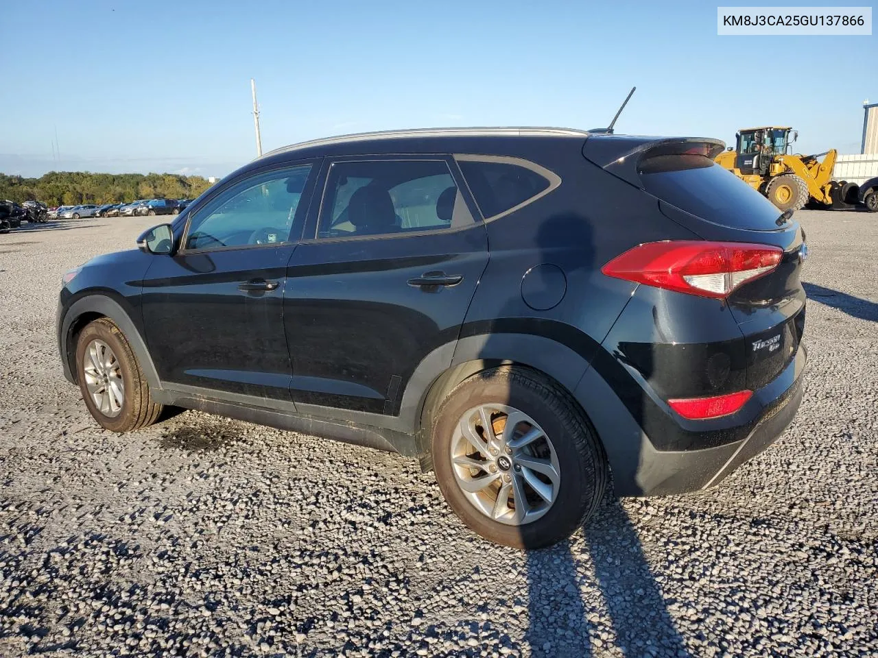 2016 Hyundai Tucson Limited VIN: KM8J3CA25GU137866 Lot: 74289244