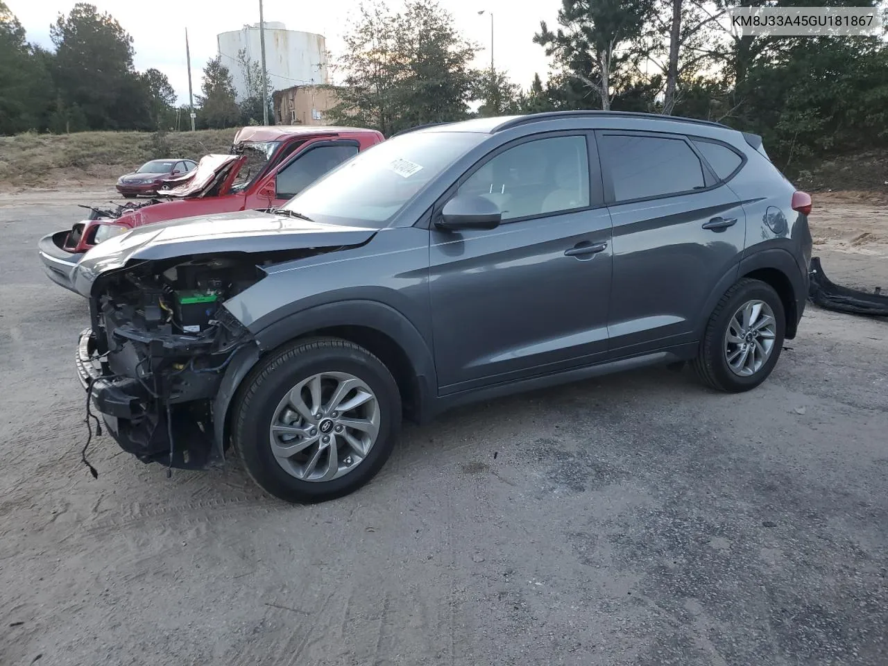 2016 Hyundai Tucson Limited VIN: KM8J33A45GU181867 Lot: 74304014