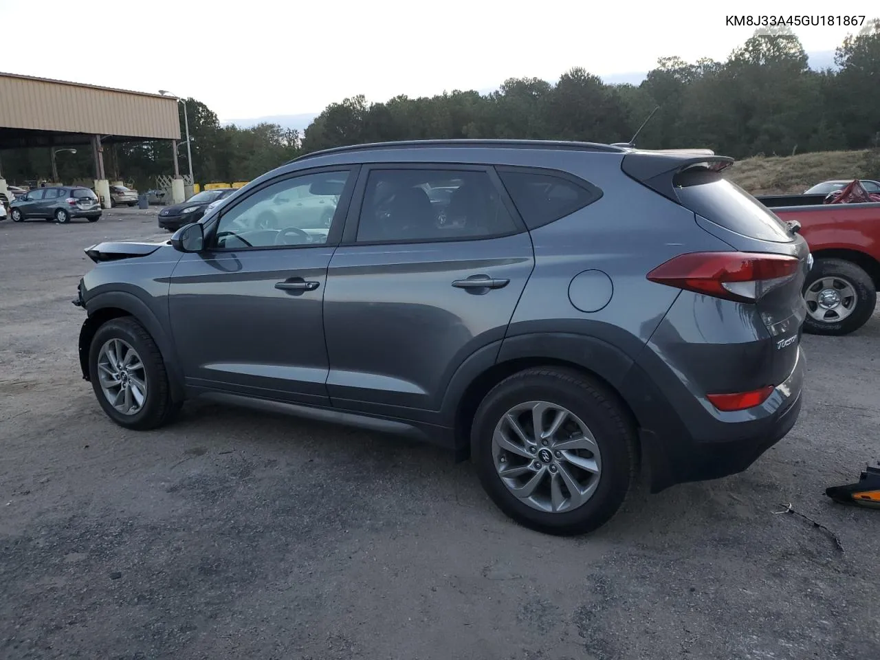 2016 Hyundai Tucson Limited VIN: KM8J33A45GU181867 Lot: 74304014