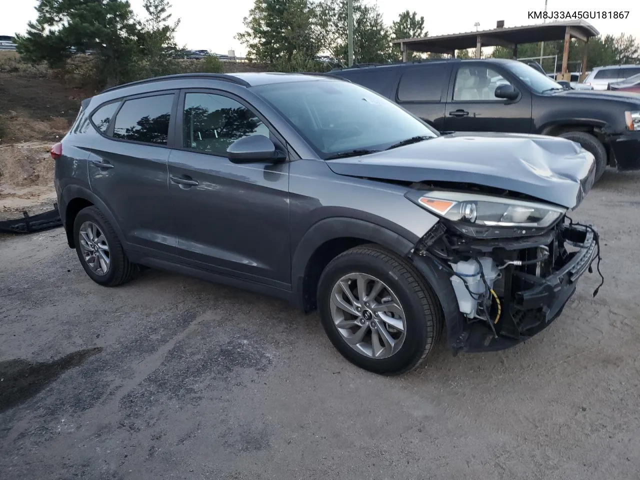 2016 Hyundai Tucson Limited VIN: KM8J33A45GU181867 Lot: 74304014